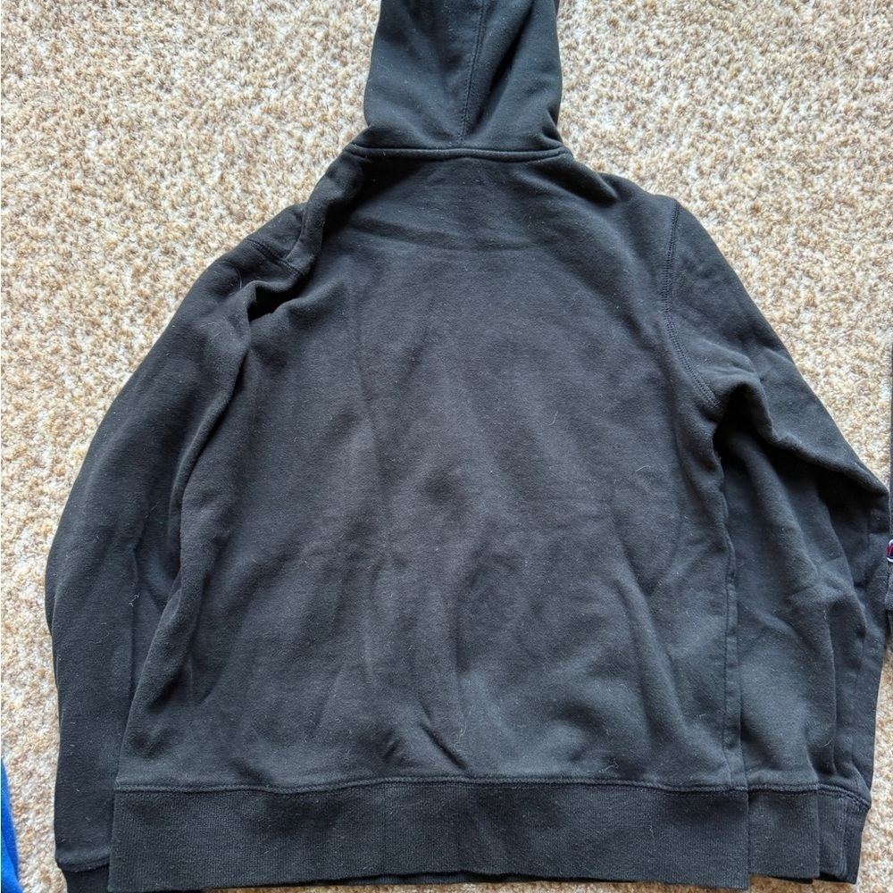Champion Hoodie Sweatshirt, Youth large black - Picture 4 of 4